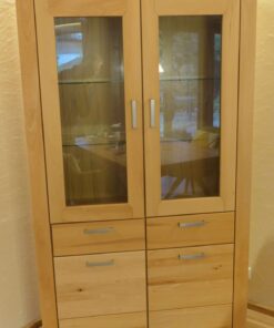 Cantus Vitrine Kernbuche teilmassiv