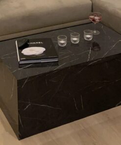Westwing Couchtisch Lesley in Marmor-Optik