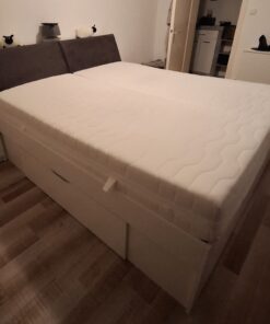 Stauraumbett 180x200 cm in weiß von XXL Lutz