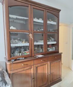 Vitrine aus italienischen Massivholz
