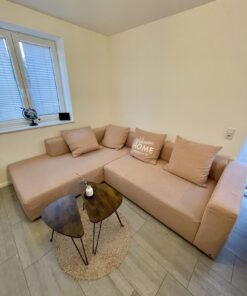 Ecksofa Tom Tailor altrosa