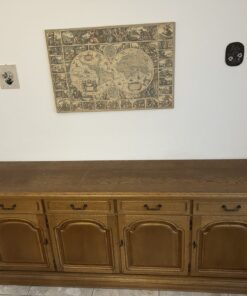 Sidebord Eiche massiv