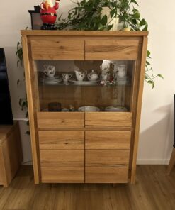 Highboard Masters Living Wildeiche massiv