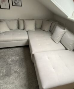Ecksofa PRUNO mit Hocker