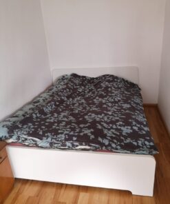Doppelbett weiß