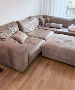 Cavalli Plus echtes Ledersofa mit Pur Schaum 1 Jahr alt