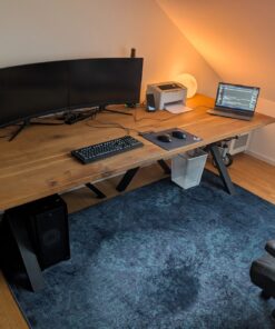 Bürotisch Massivholz 2,40m x 1,00m