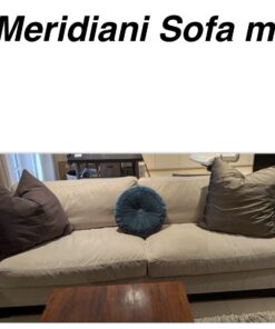 Meridiani Couch, Récamiere, Pouf