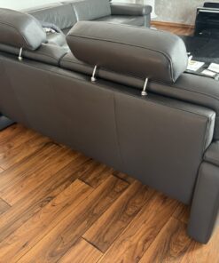 2,5 Sitze Ledersofa mit Rücken und Sitz Verstellung