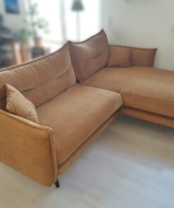 Sofa mit Ottomane (rechts)