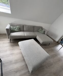 Designer Sofa 2,5 Sitzer mit Hocker