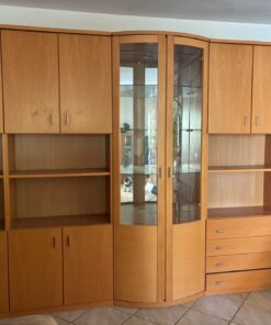 Wohnzimmerschrank mit Vitrine