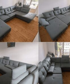 Wohnlandschaft olivgrün