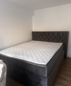 Boxspringbett 160/200 Anthrazit