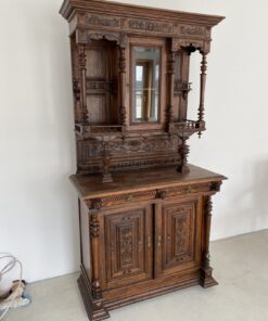 Gründerzeit Historismus Büffet zweiteilig Echtholz