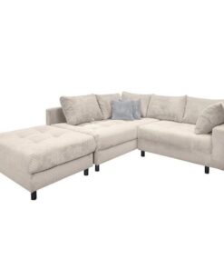 Ecksofa mit Hocker