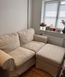 Ektorp Sofa mit Hocker