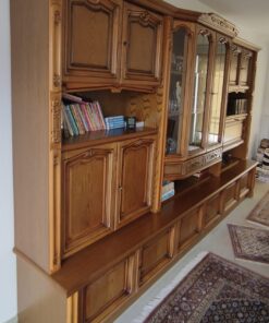 Wohnzimmerschrank Eiche rustikal