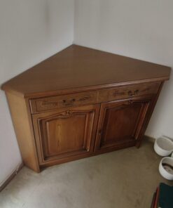 Eckfernsehschrank Eiche rustikal