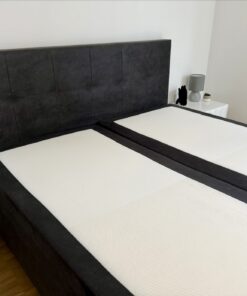 Boxspringbett Swiss Sense in Anthrazit