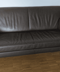 JORI Glove JR-8900 Ledersofa 2-Sitzer dunkelbraun