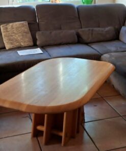 Wohnlandschaft mit Schlaffunktion, Bettkasten und Tisch