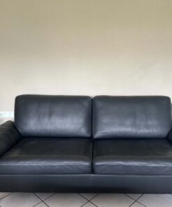 Rolf Benz Leder Sofa 3300 3 Sitzer