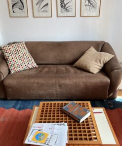 Designersofa De Sede DS-47 aus Rindnackenleder / Vintage