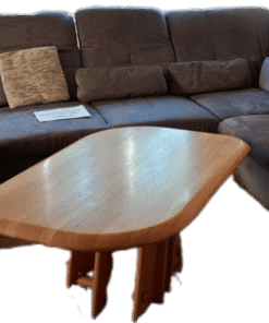 Wohnlandschaft mit Schlaffunktion, Bettkasten und Tisch