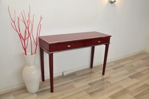 wonderful paintjob, pointed feet, 2 big drawers, chrome fittings, handpolished