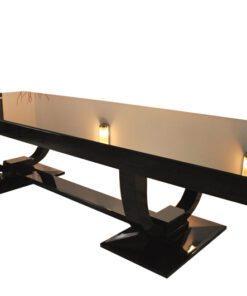 wonderful furniture, unique feet, lacobelglas topplate, handpolished