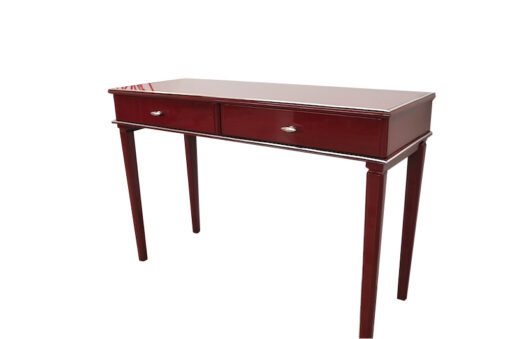 wonderful paintjob, pointed feet, 2 big drawers, chrome fittings, handpolished