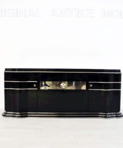 Art Deco Sideboard, Lowboard, Longboard, mirror stripe, swing doors