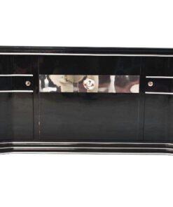 Art Deco Sideboard, Lowboard, Longboard, mirror stripe, swing doors