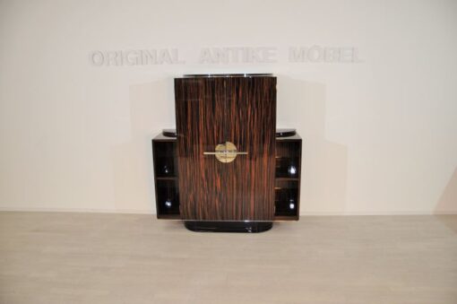 unique makassar furnier highgloss surface curved foor with pianolacquer great body language