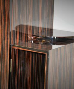 unique makassar furnier highgloss surface curved foor with pianolacquer great body language
