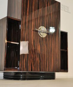 unique makassar furnier highgloss surface curved foor with pianolacquer great body language