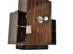unique makassar furnier highgloss surface curved foor with pianolacquer great body language