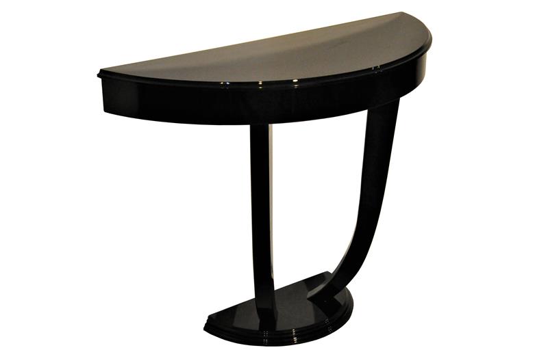 Art Deco Style Pianolacquer Console Table Original Antique Furniture Art Deco Furniture Design Console Table Style