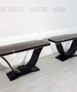 brown, high gloss, console, art deco, great foot, living room, couple, lacquer, luxury, funier, chrome lines, piano lacquer, makassar