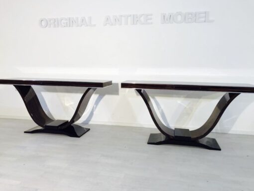 brown, high gloss, console, art deco, great foot, living room, couple, lacquer, luxury, funier, chrome lines, piano lacquer, makassar