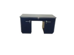 azure, high gloss, sideboard, art deco, great foot, living room, chrome handles, lacquer, luxury, veneer, chrome lines, piano lacquer