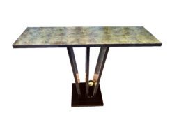 Design console table oxide, Art Deco, Black, Colorful, Table, Wall Console, Narrow Table, Interior Design, Living room, Bedroom