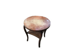 side table, unrestored, brown, great foot, veneer, antique, living, elegant, pattern, luxury, large, stable, pattern, table