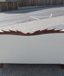 1830s Biedermeier Walnut Sofa with Walnut Ornamentations