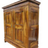 Walnut Wood Antique Biedermeier Hall Cabinet with Stunning Grain, Biedermeier Cupboard, Antique Hall Cabinet, Biedermeier Furniture, Walnut Furniture