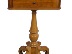 Biedermeier Sewing Table Antique Cherry Wood, Original Antique Furniture, Interior Design, Antiques, Side Tables, Furniture, Luxury Antiques
