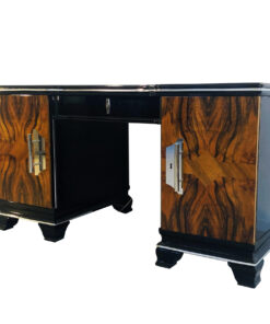 1920s Art Deco Desk Walnut Wood Front, Luxury Furniture, Design Furniture, Restoration, Interior Design, Luxury items, Antique Desks