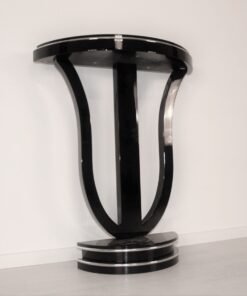 Art Deco Style Wall Console in Piano Lacquer, Art Deco style furniture, design furniture, luxury furniture, interior design sourcing, restoration