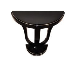 Art Deco Style Wall Console in Piano Lacquer, Art Deco style furniture, design furniture, luxury furniture, interior design sourcing, restoration